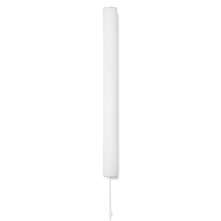 Vuelta wandlamp 100 cm, Wit-roestvrij staal Ferm Living