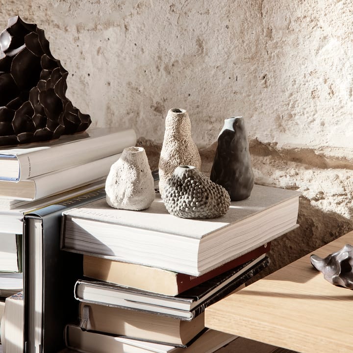 Vulca vaas mini, Off white stone Ferm Living