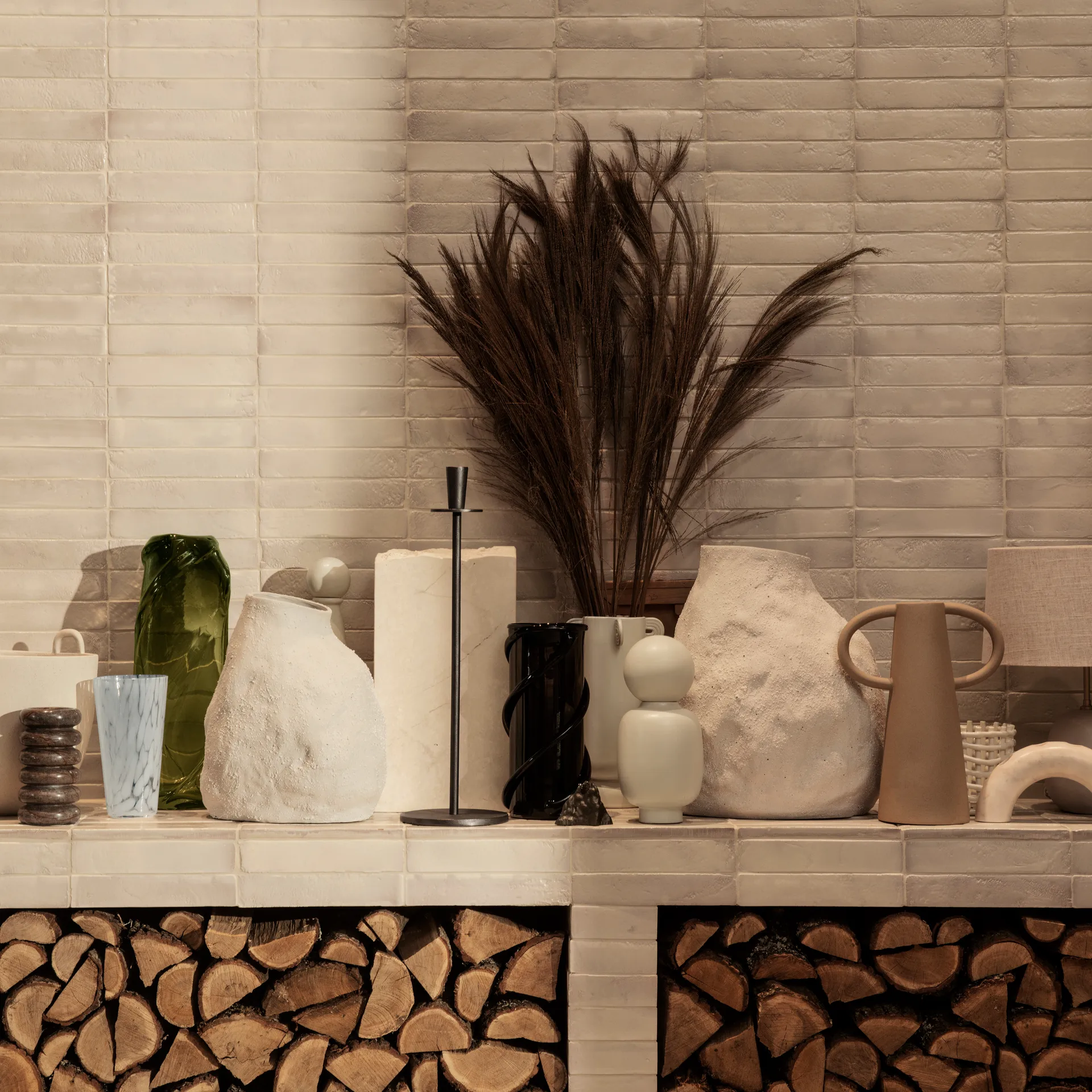 Vulca vaas off-white, Medium 36 cm Ferm Living