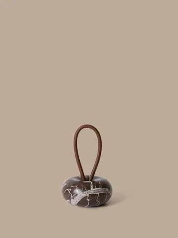 Wa deurstopper - Rosso Levanto marmor, Ø14 cm - Ferm Living