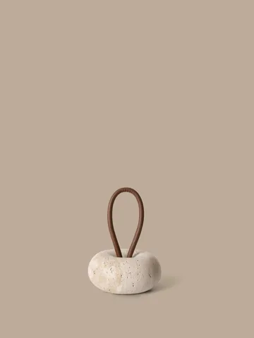 Wa deurstopper - Travertine, Ø14 cm - Ferm Living