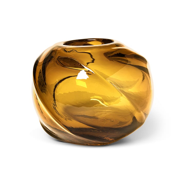 Water Swirl vaas rond Ø21 cm - Amber - Ferm LIVING