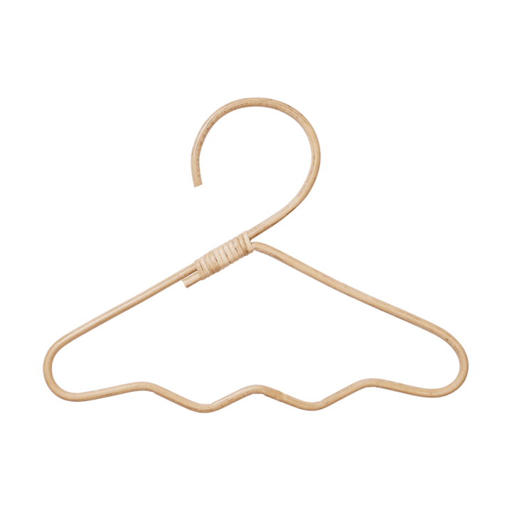 Wavi kledinghanger 3-pack, Natural Ferm Living
