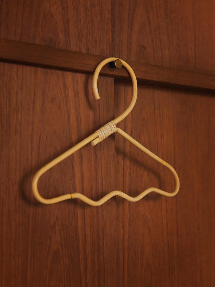 Wavi kledinghanger 3-pack, Natural Ferm Living