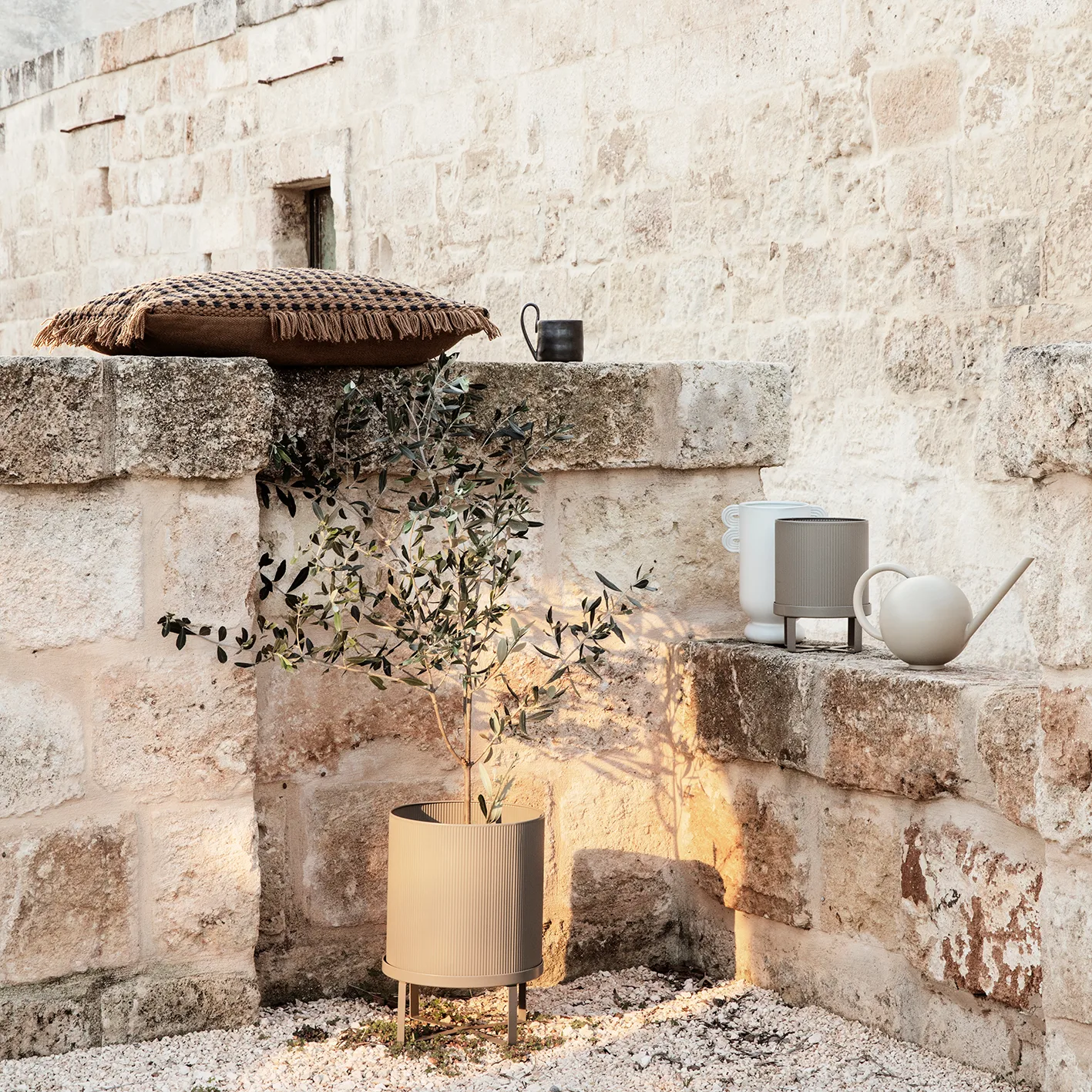 Way Outdoor kussen 70x50cm, Sugar kelp Ferm Living