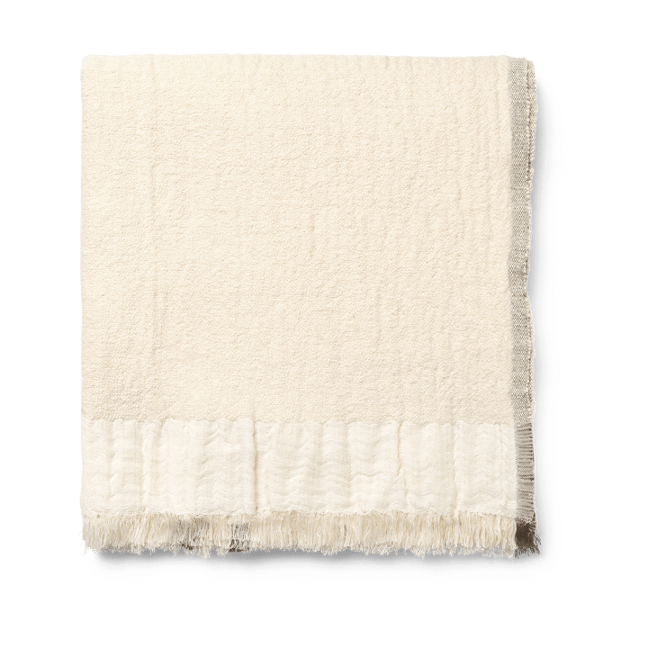 Weaver plaid 120x170 cm - Crèmekleurig - Ferm Living