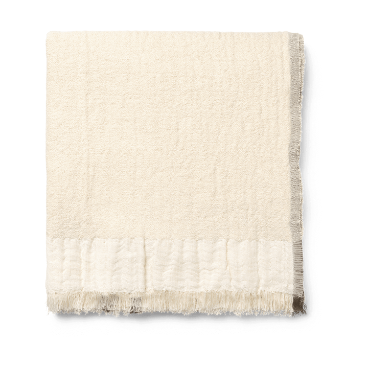 Weaver plaid 120x170 cm - Crèmekleurig - Ferm LIVING