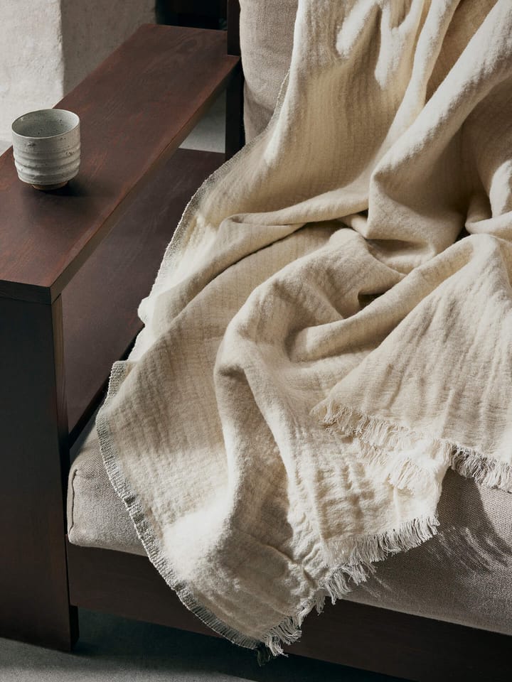 Weaver plaid 120x170 cm, Crèmekleurig Ferm Living