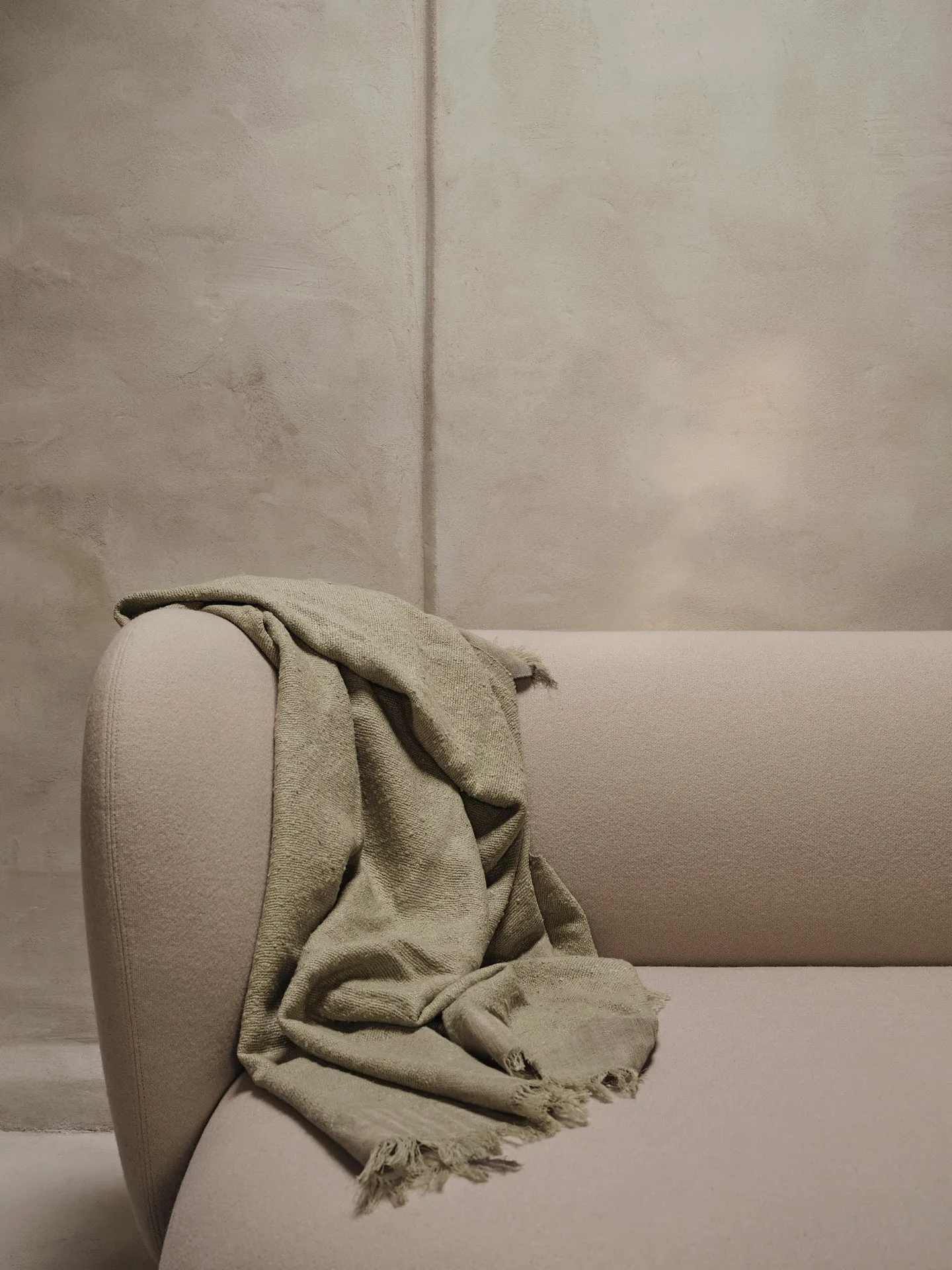 Weaver plaid 120x170 cm, Grey green Ferm Living