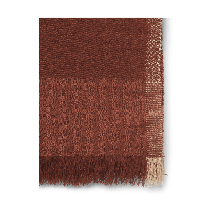 Weaver plaid 120x170 cm, Roodbruin Ferm Living