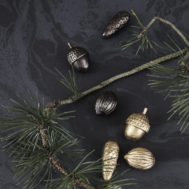 Winterland kerstdecoratie, messing Ferm Living