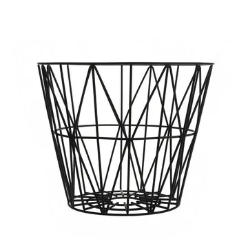 Wire mand zwart - klein - Ferm Living