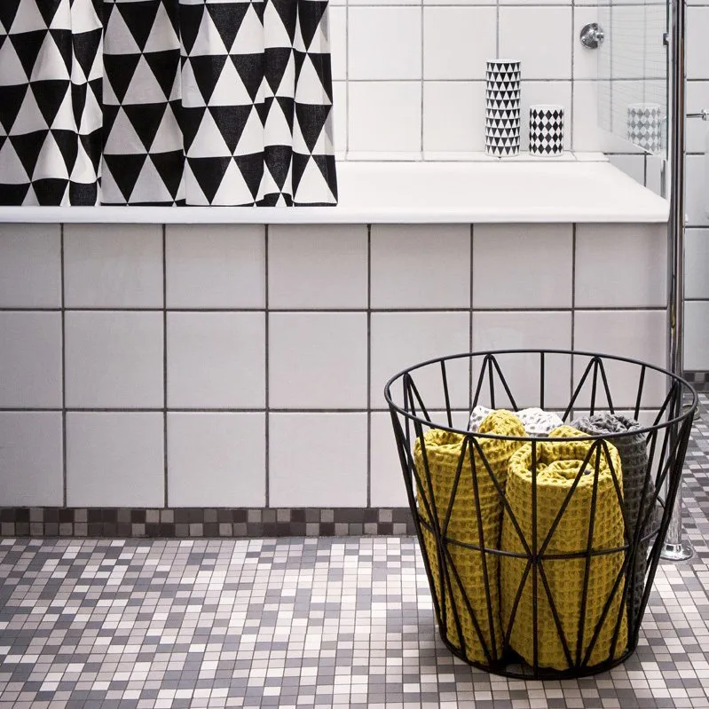 Wire mand zwart, klein Ferm Living