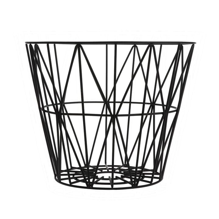 Wire mand zwart, middel Ferm Living