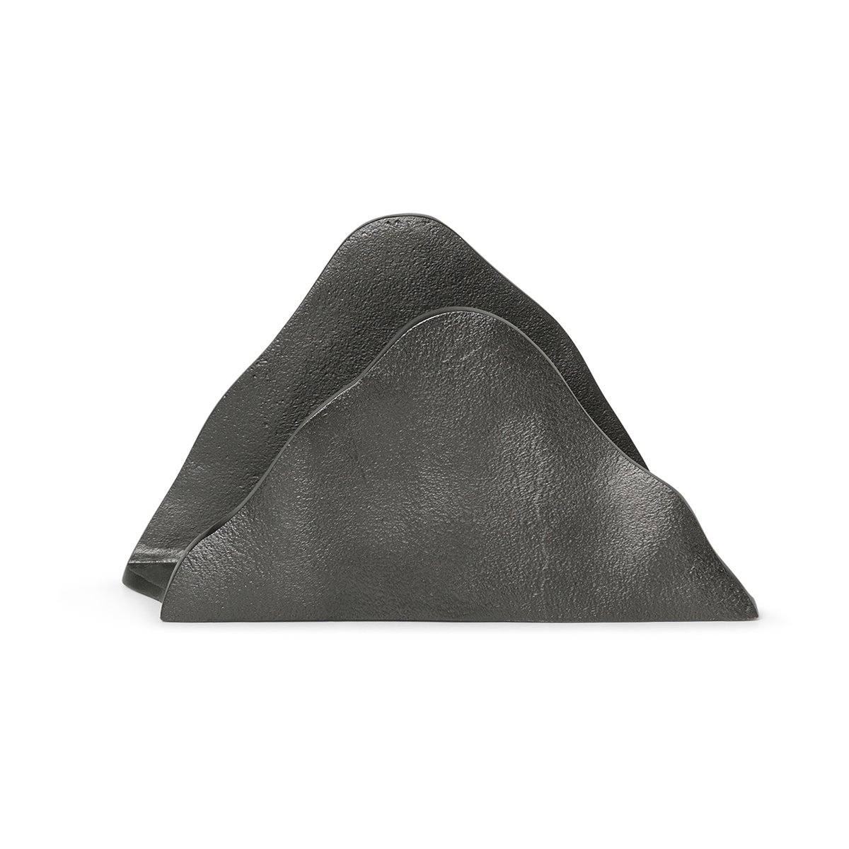 Ferm Living Yama brievenbak Zwart aluminium | Scandinavisch Interieur | Dozen & boxen | Zwart