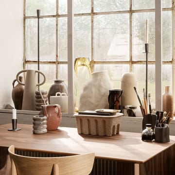 Yama pennenhouder - Zwartgeblakerde aluminum - Ferm Living