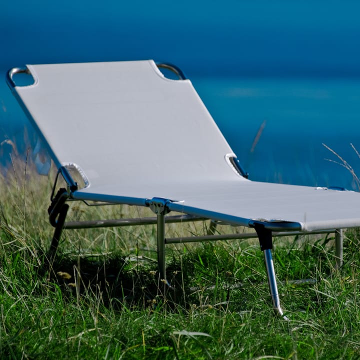 Amigo XXL Ligstoel, stof continente, aluminium frame Fiam