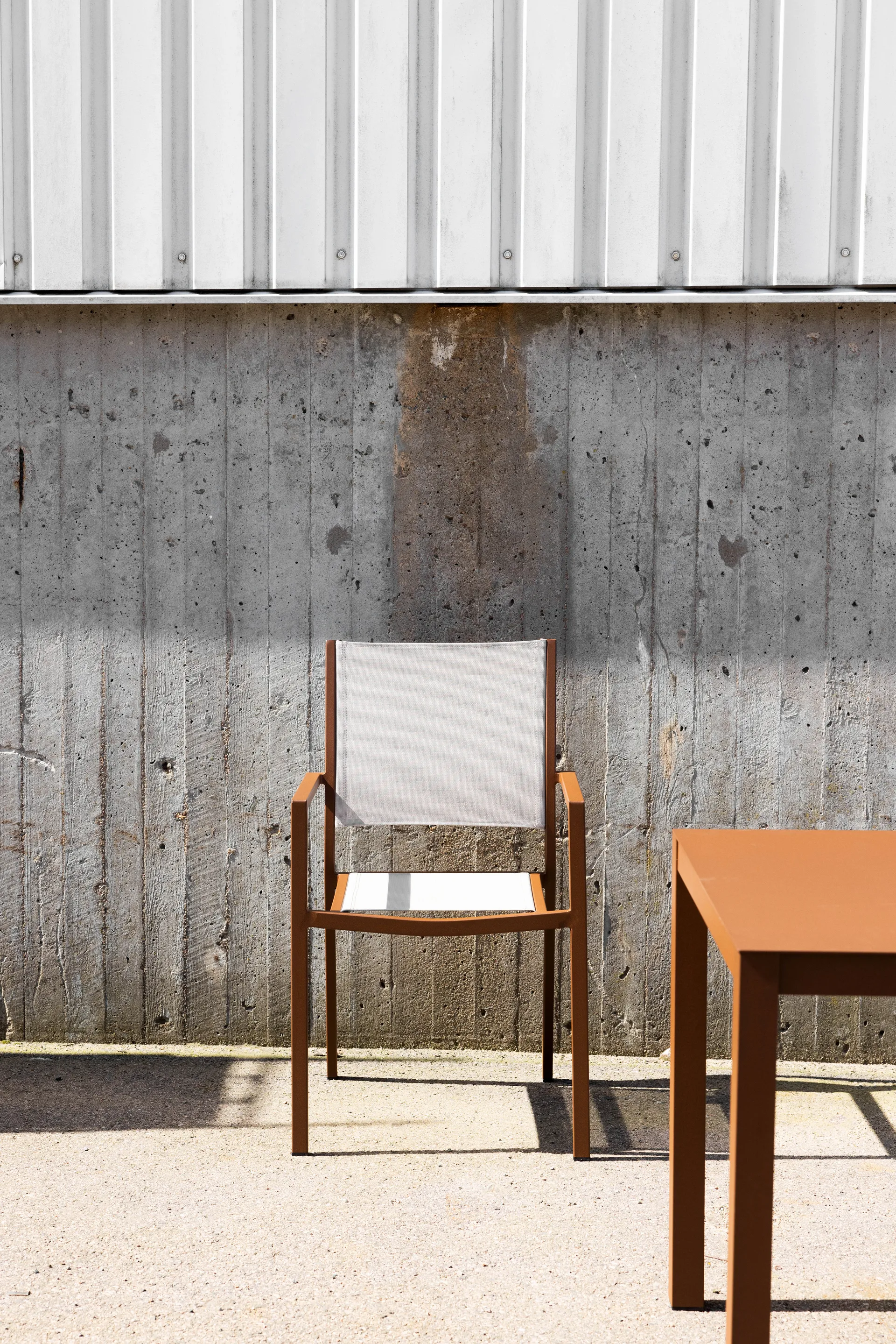 Aria stoel, Rust-taupe Fiam