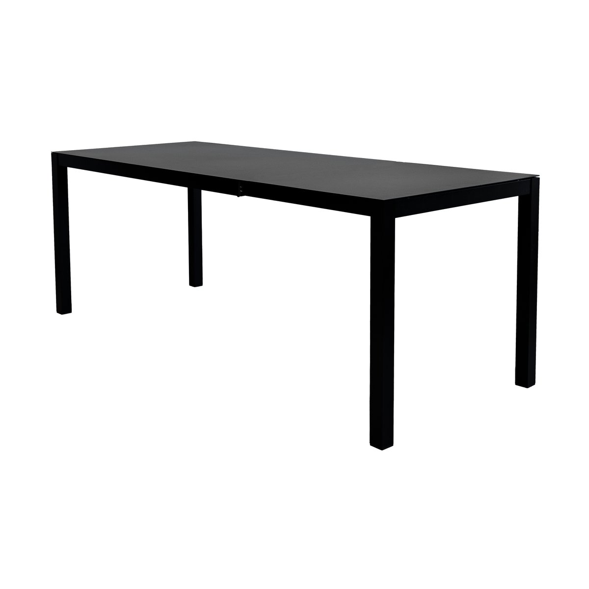 Fiam Aria uitschuifbare eettafel 140-200 cm Black | Scandinavisch Interieur | Tuintafels | Zwart