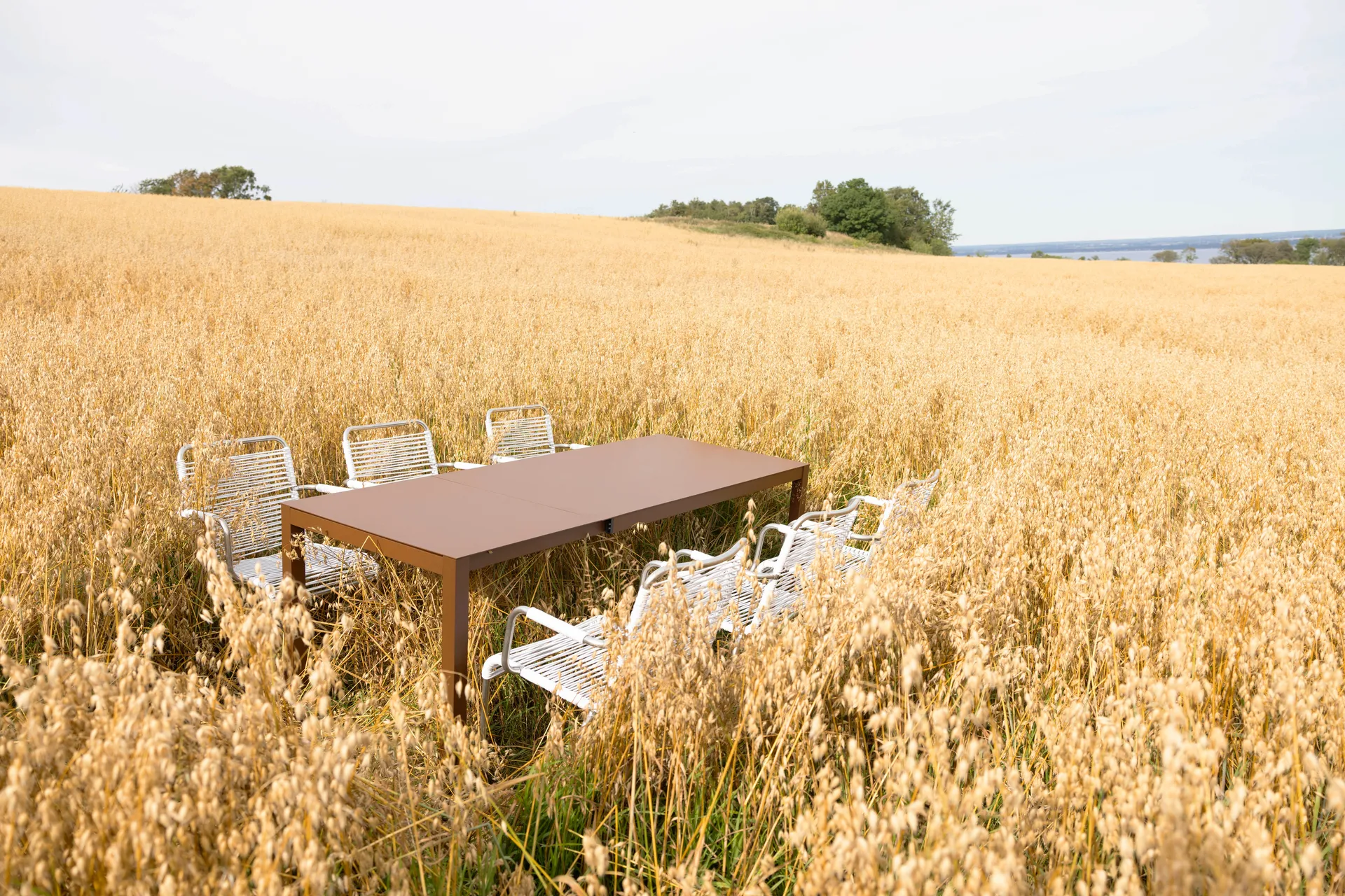 Aria uitschuifbare eettafel 140-200 cm, Rust Fiam