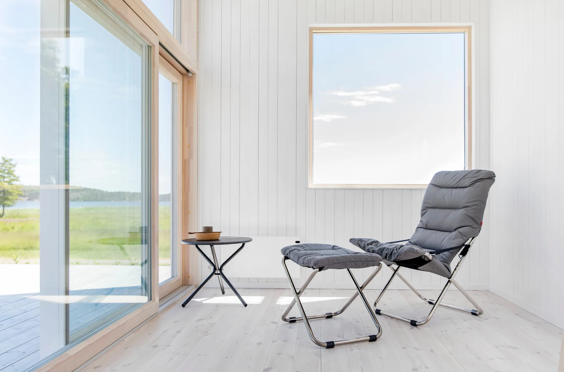 Chico Soft kruk, Antraciet-aluminiumstatief Fiam