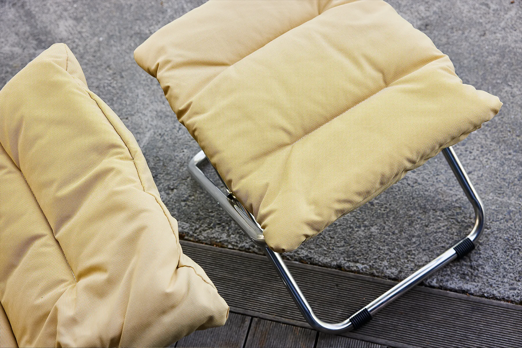 Chico Soft kruk, Dusty yellow Fiam