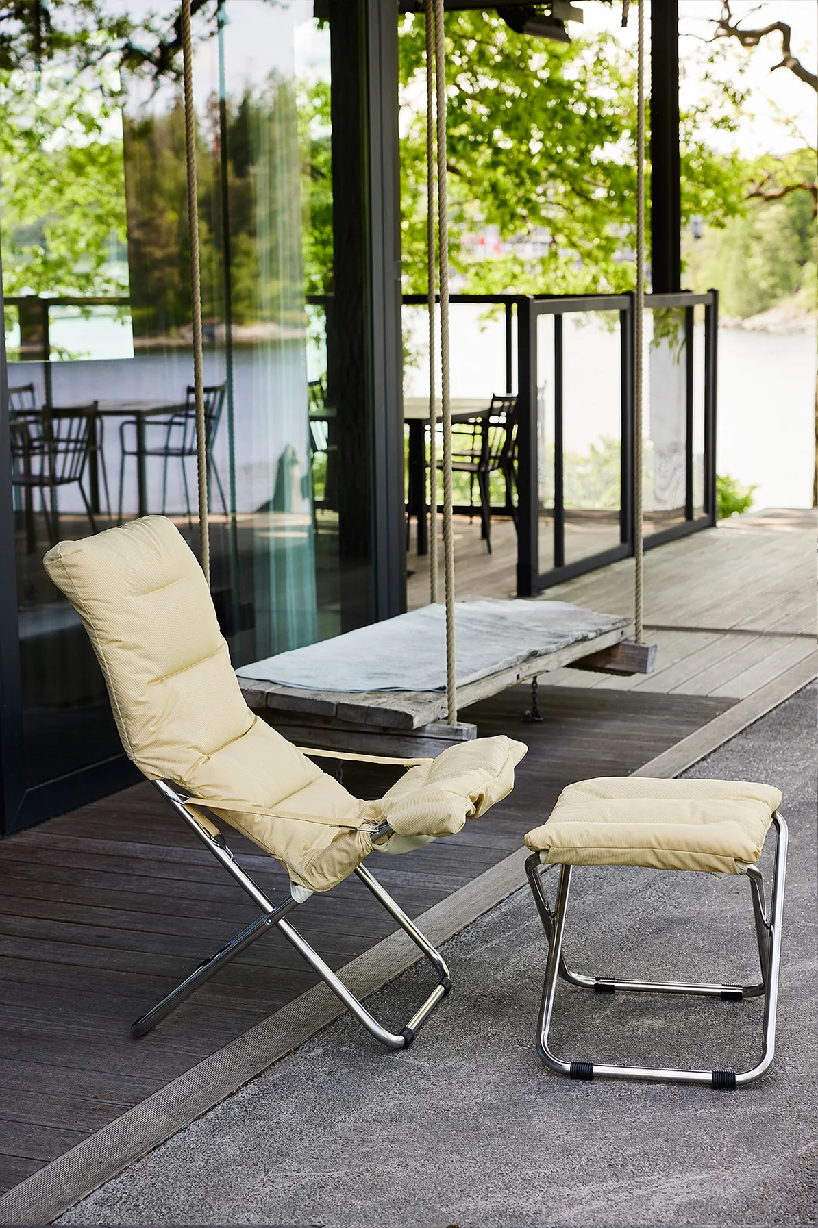 Chico Soft kruk, Dusty yellow Fiam