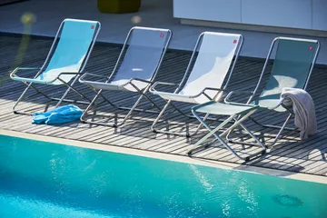 Dondolina zonnestoel - Black - Fiam