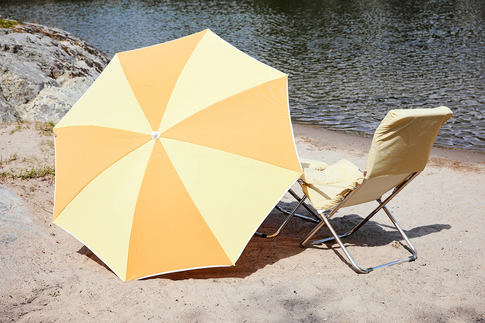 Elios parasol POP, Yellow-orange Fiam