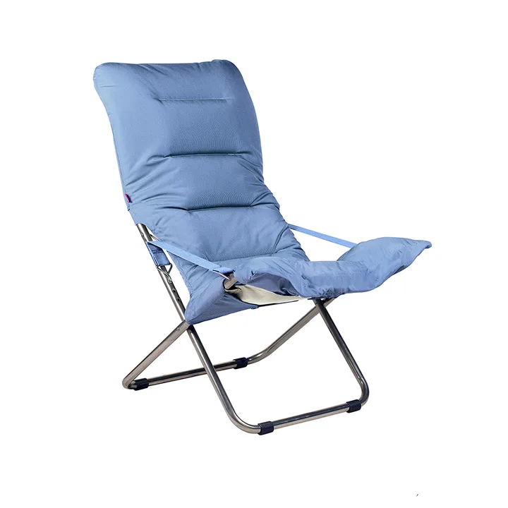 Fiesta Soft zonnestoel - Light blue-beige supertex - Fiam
