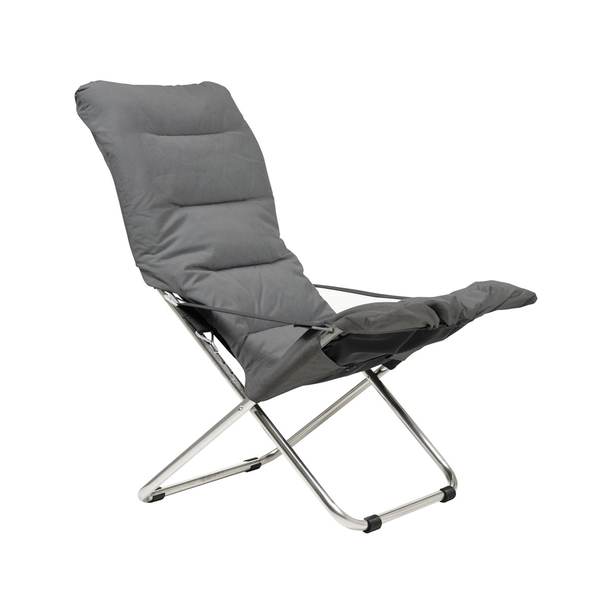 Fiam Fiesta Soft zonnestoel Stof antraciet-aluminiumframe