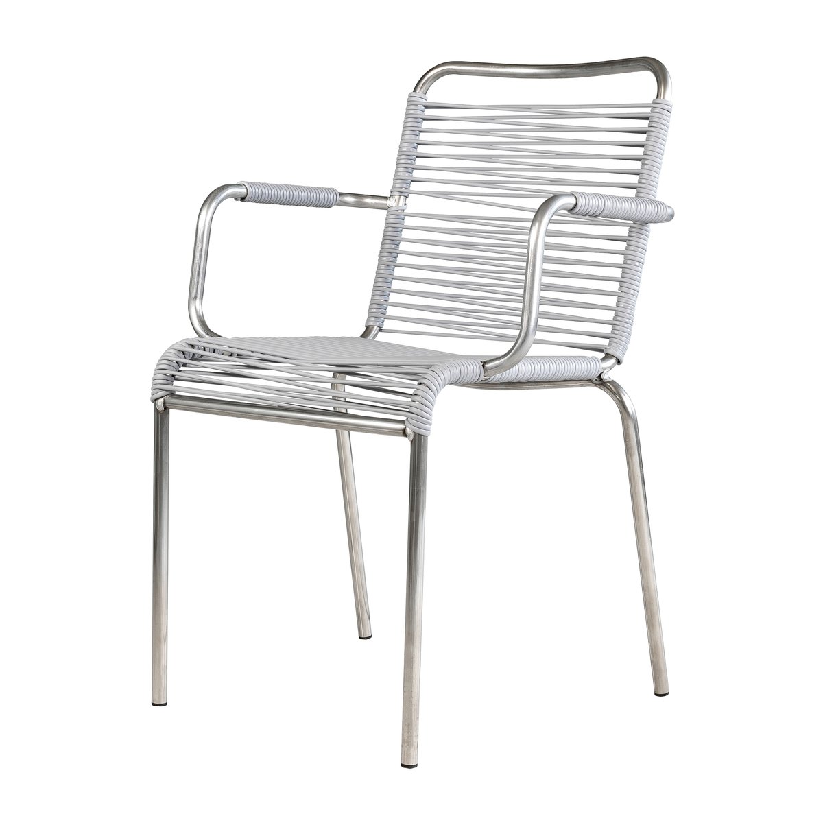 Fiam Mya armstoel aluminium Grijs | Scandinavisch Interieur | Tuinstoelen | Grijs
