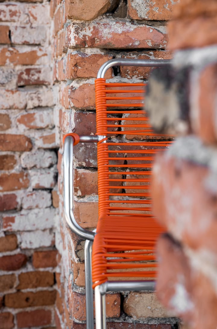 Mya armstoel aluminium, Oranje Fiam
