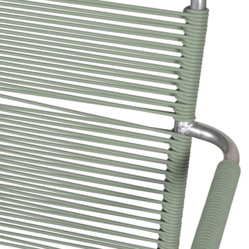 Mya armstoel aluminium - Sage green - Fiam