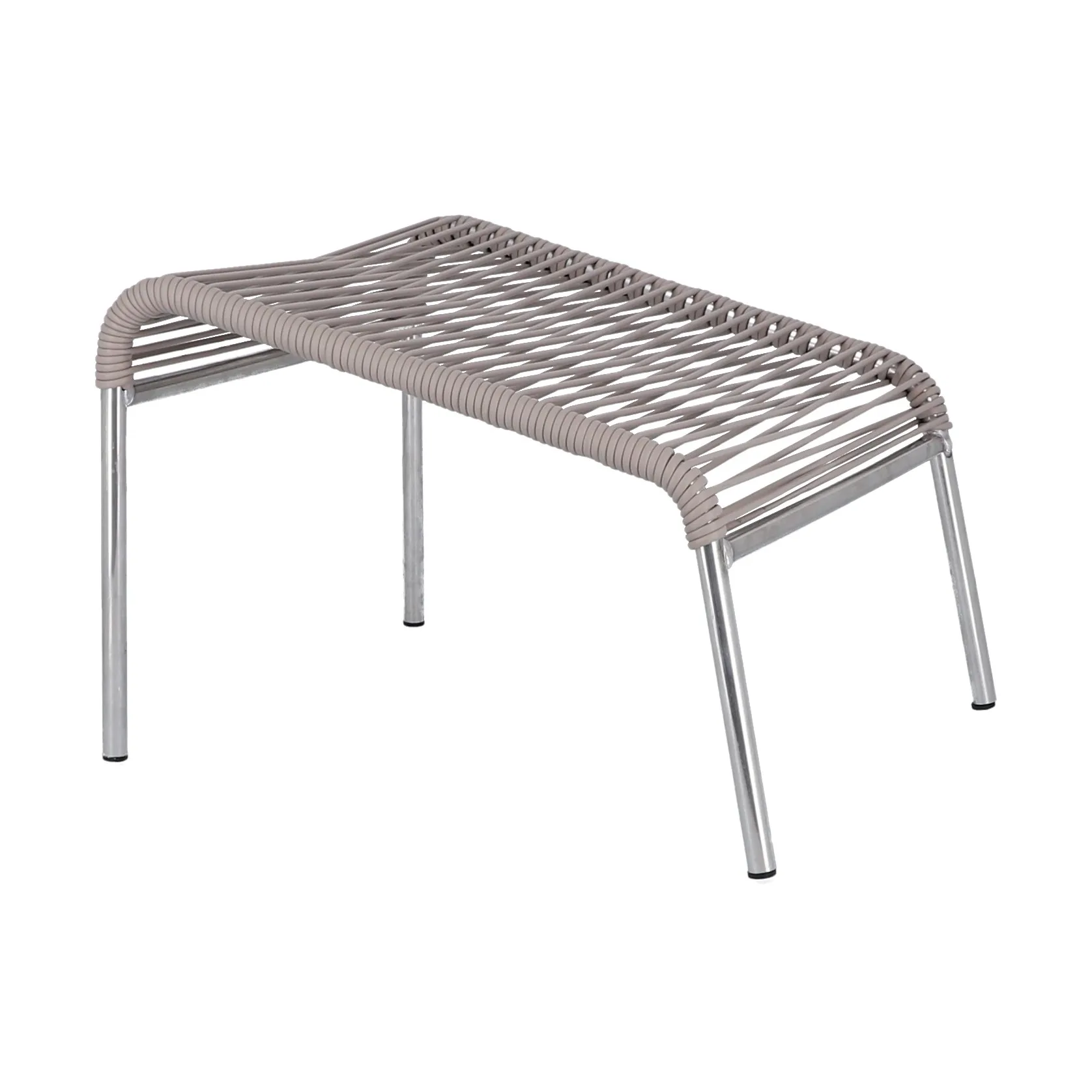 Mya Lounge voetenbank, Taupe Fiam