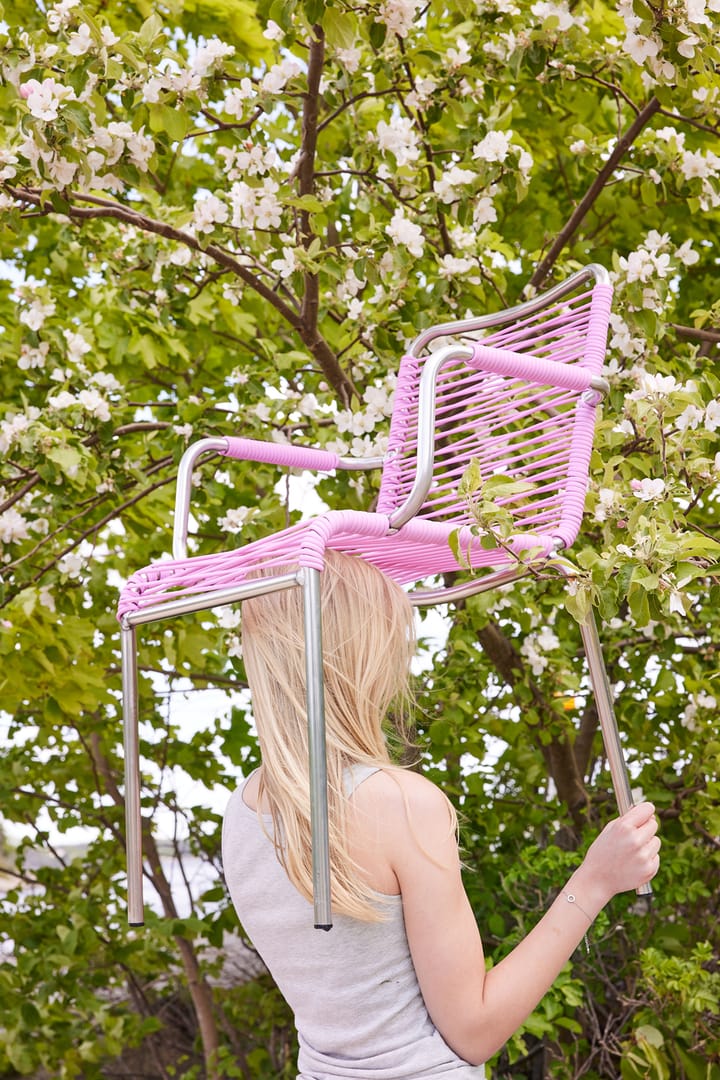 Mya Spaghetti tuinstoel, Pink Fiam