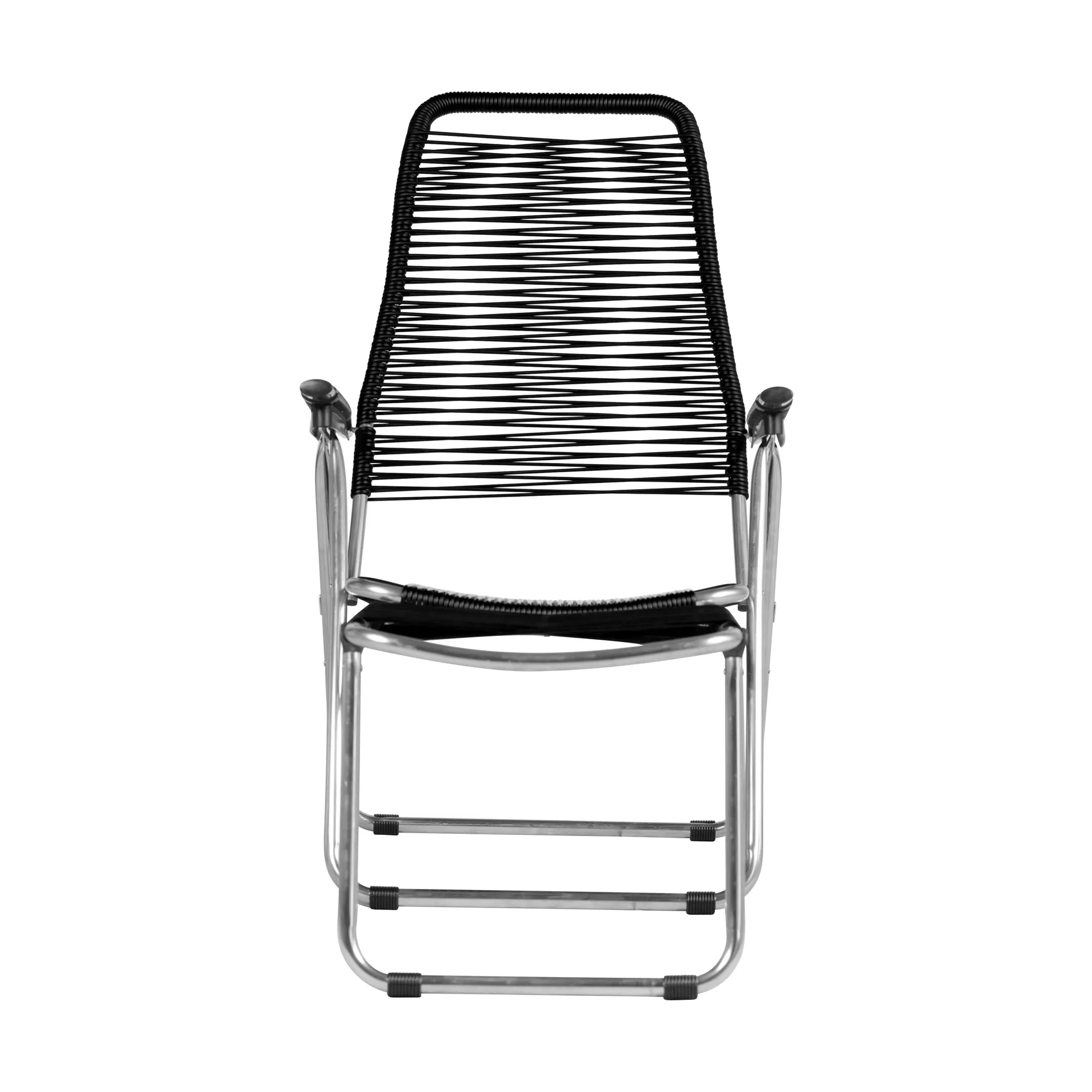 Spaghetti ligstoel, Zwart Fiam