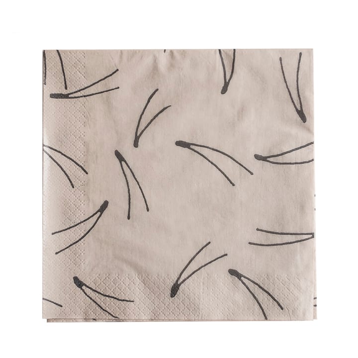 Barr servet 33x33 cm 25-pack, Natuur Fine Little Day