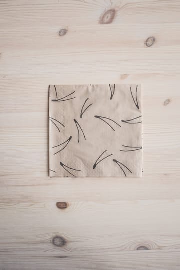 Barr servet 33x33 cm 25-pack - Natuur - Fine Little Day