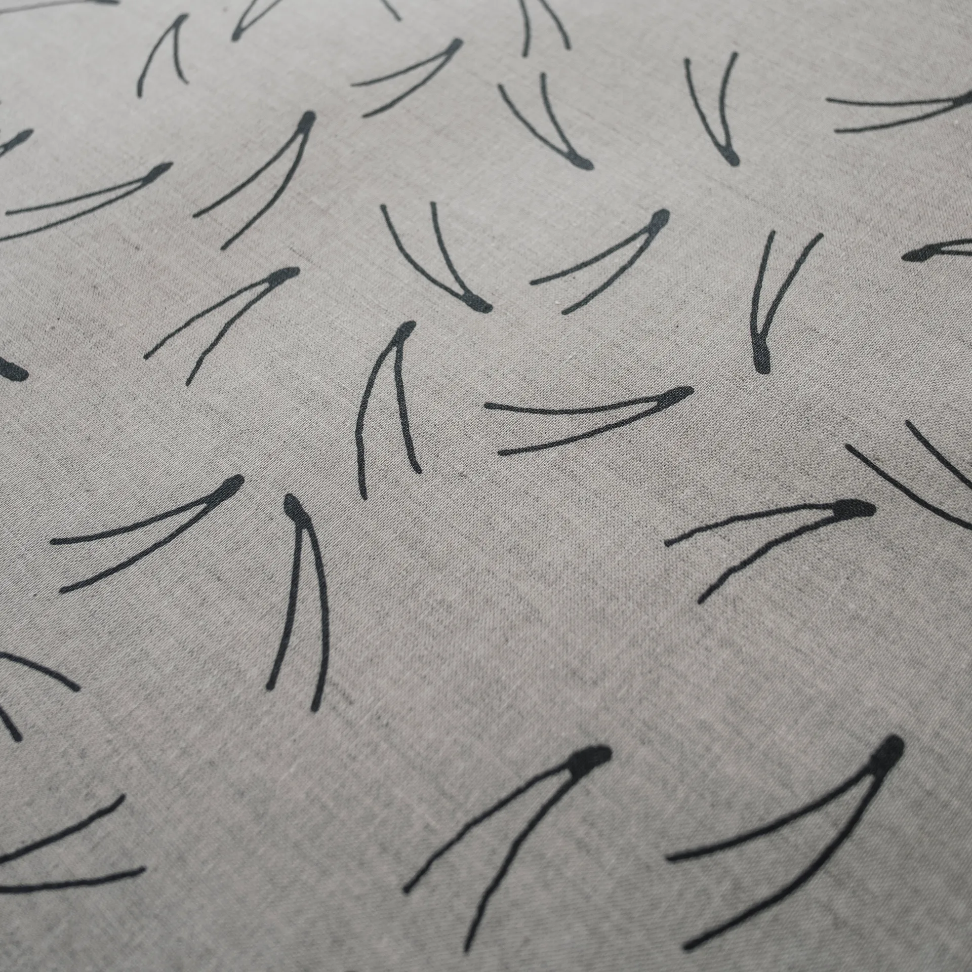 Barr tafelkleed, zwart-naturel Fine Little Day