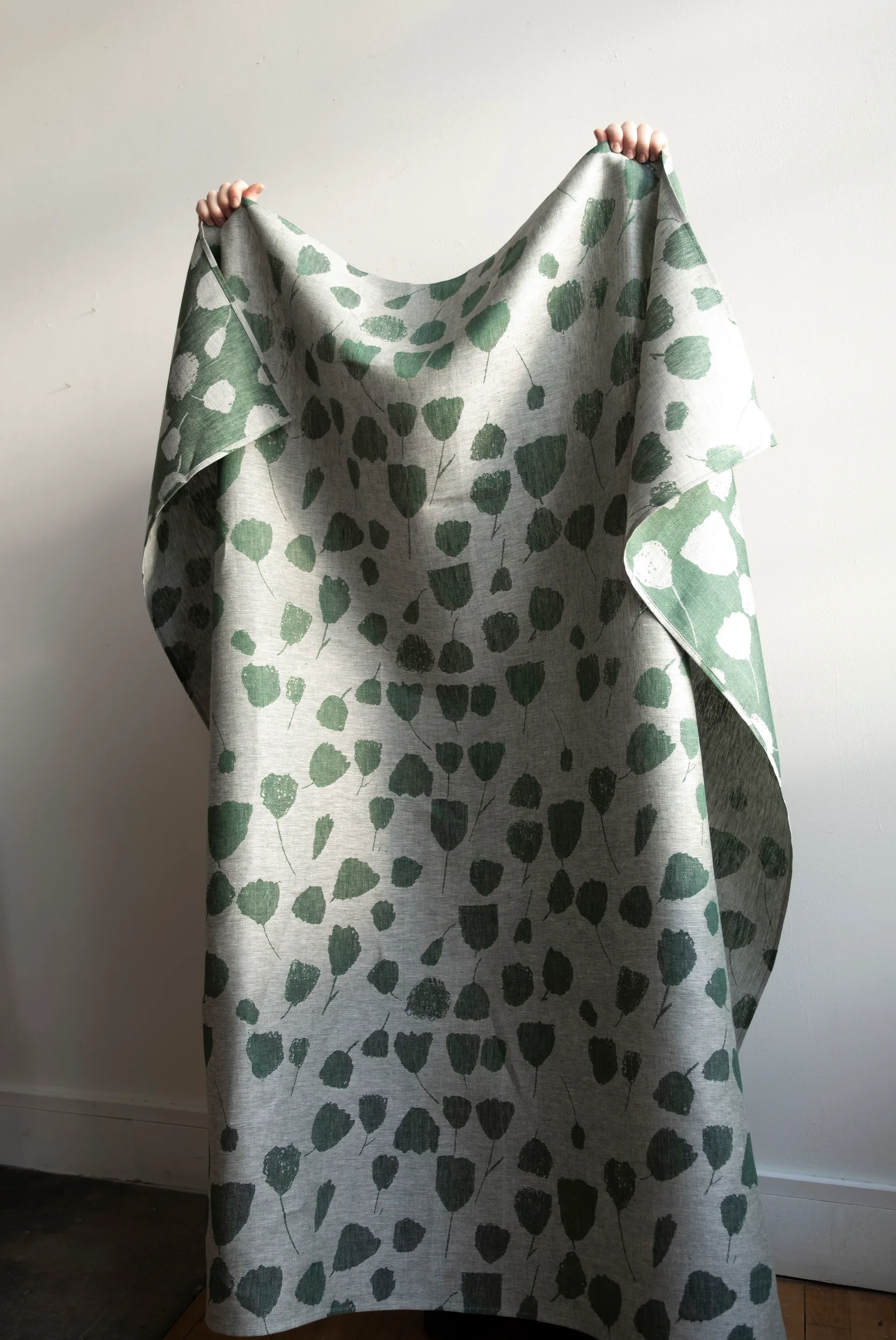 Bouquet stof, Groen-off-white Fine Little Day