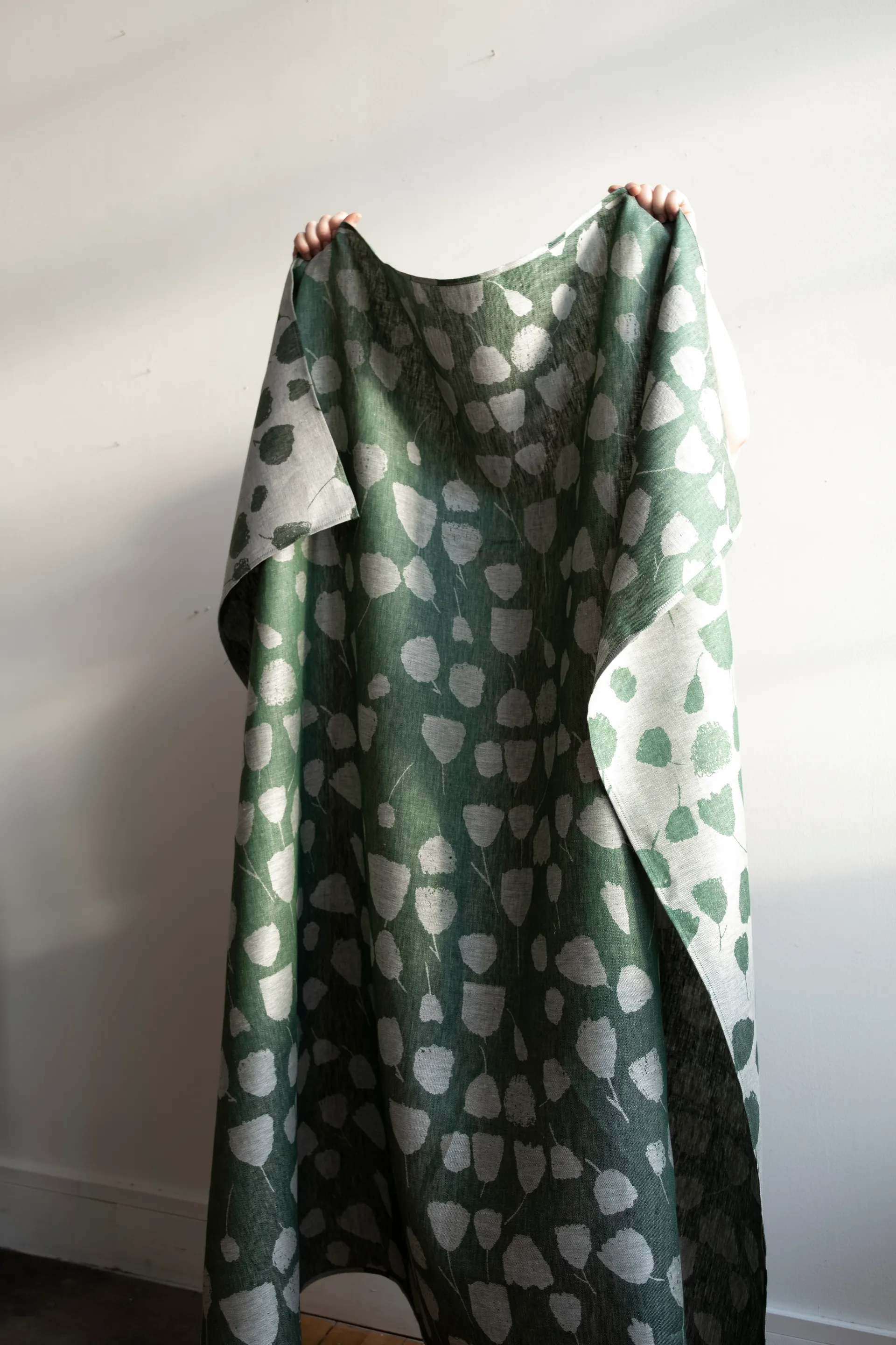 Bouquet stof, Groen-off-white Fine Little Day