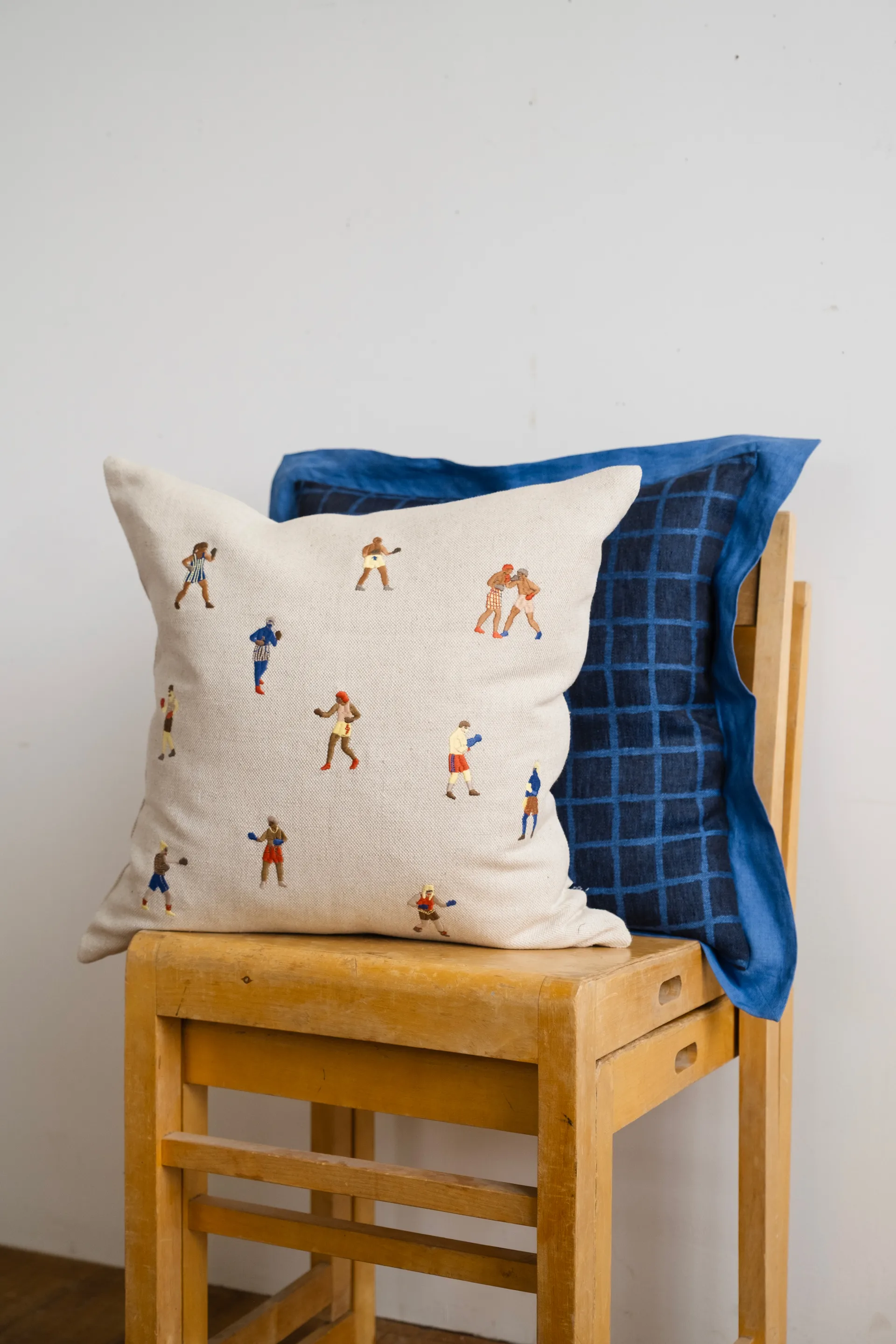 Boxers kussensloop 48x48 cm, Nature Fine Little Day