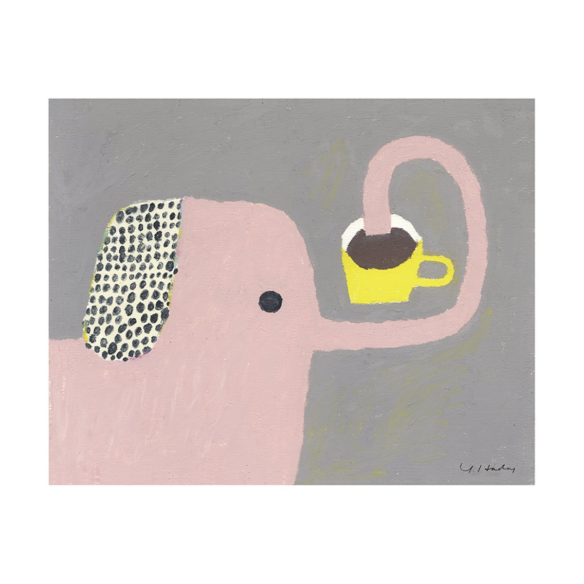 Fine Little Day Cest bon poster 40x50 cm | Scandinavisch Interieur | Posters | Grijs