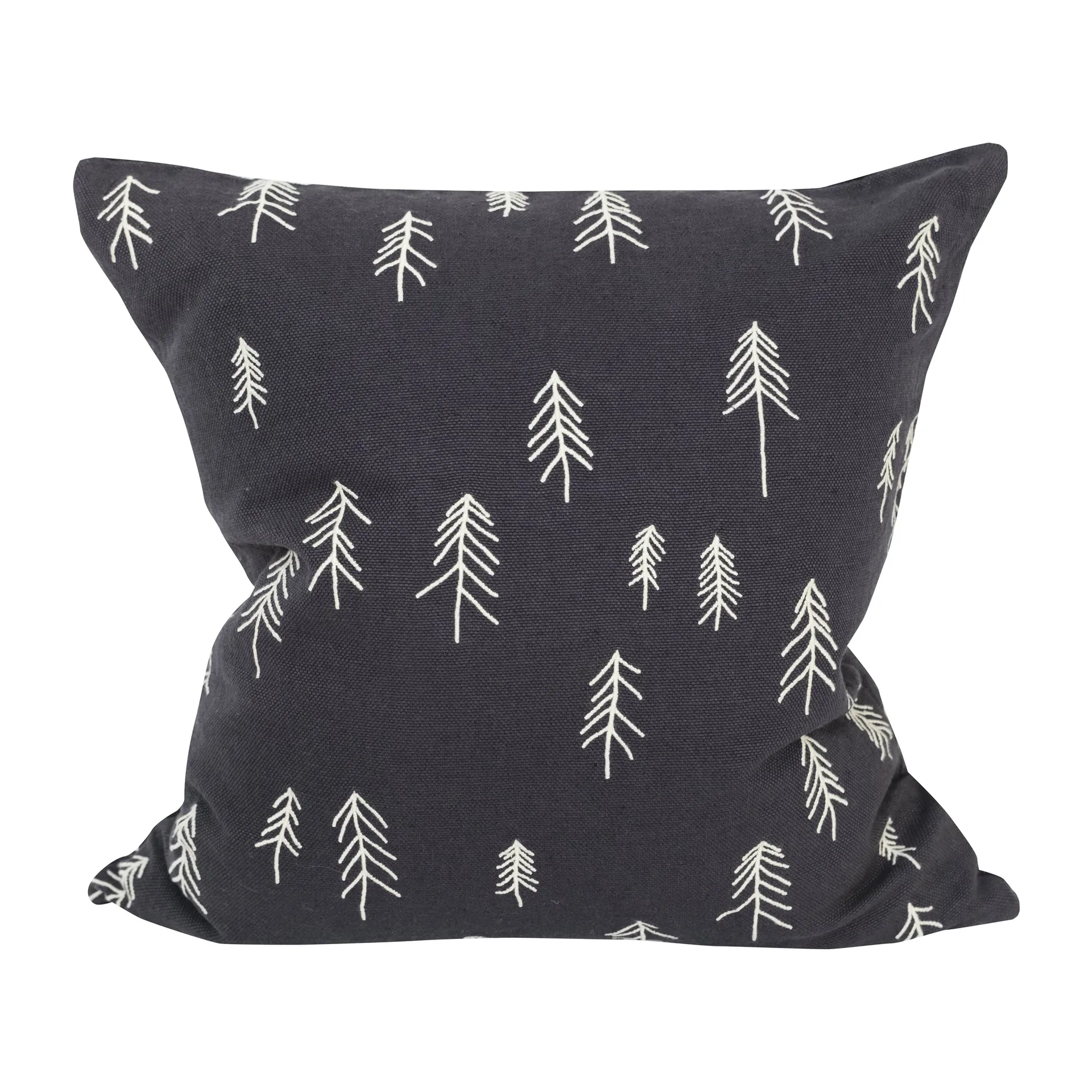 Den kussenhoes 48x48 cm, Antracietblauw Fine Little Day