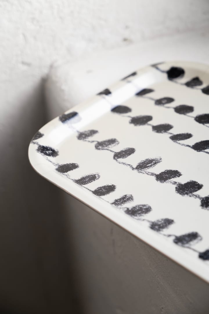 Dot dienblad 22x43 cm, Black-white Fine Little Day