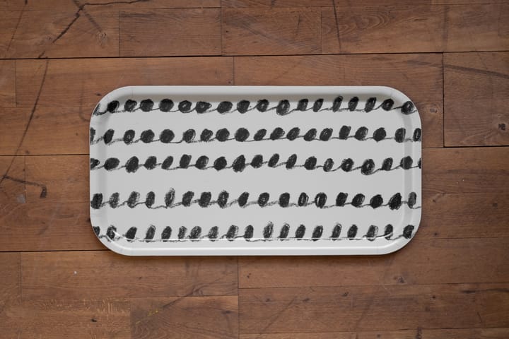 Dot dienblad 22x43 cm, Black-white Fine Little Day