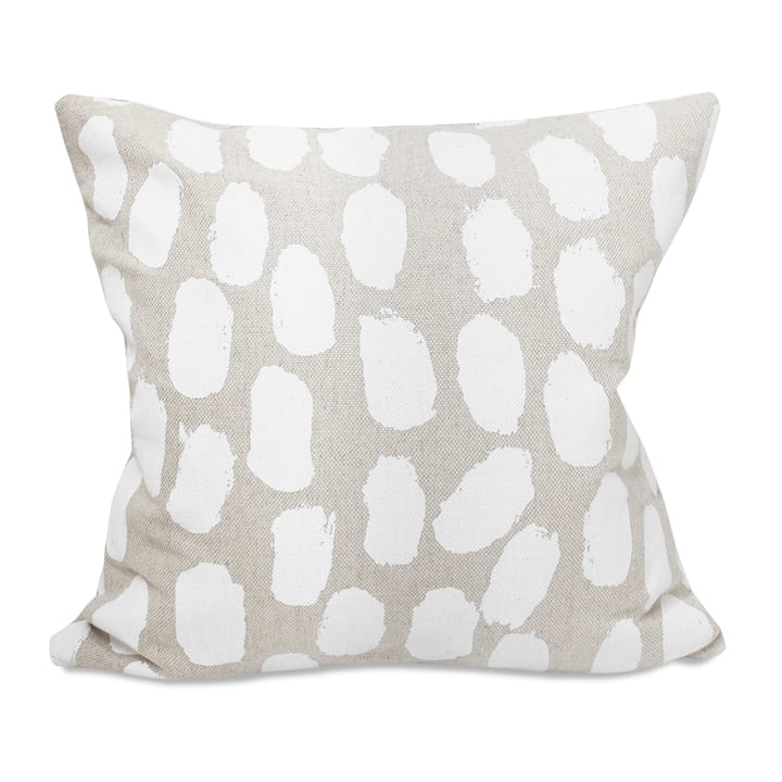 Dots kussenhoes 48x48 cm - Beige-wit - Fine Little Day