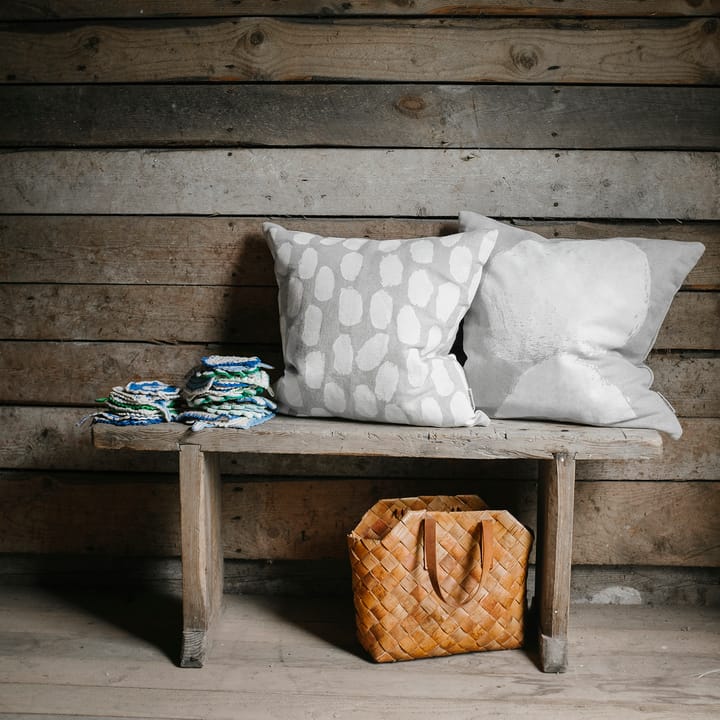 Dots kussenhoes 48x48 cm, Beige-wit Fine Little Day