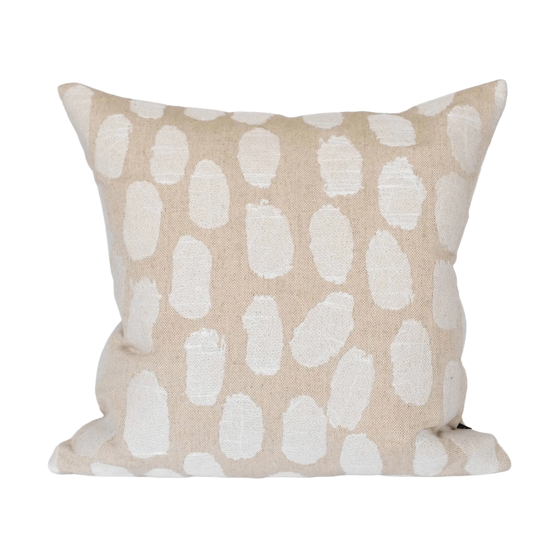 Dots kussenhoes 48x48 cm, Wit-naturel Fine Little Day